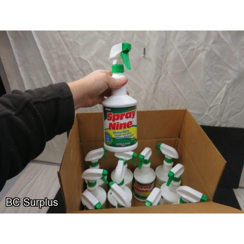 R-706: Spray Nine Disinfectant Cleaner – 1 Case