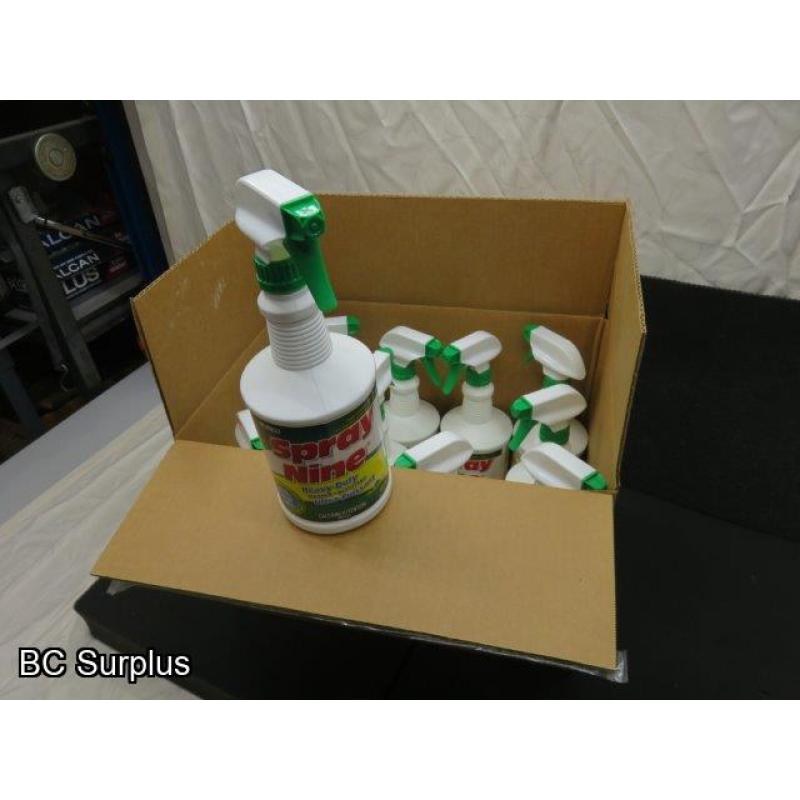 R-708: Spray Nine Disinfectant Cleaner – 1 Case