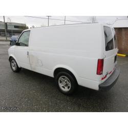 S-1002: 2004 Chevrolet Astro Cargo Van – 74967 kms