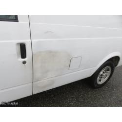 S-1002: 2004 Chevrolet Astro Cargo Van – 74967 kms