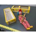 S-192: Clown Marionette Puppet – Antique Pelham Brand