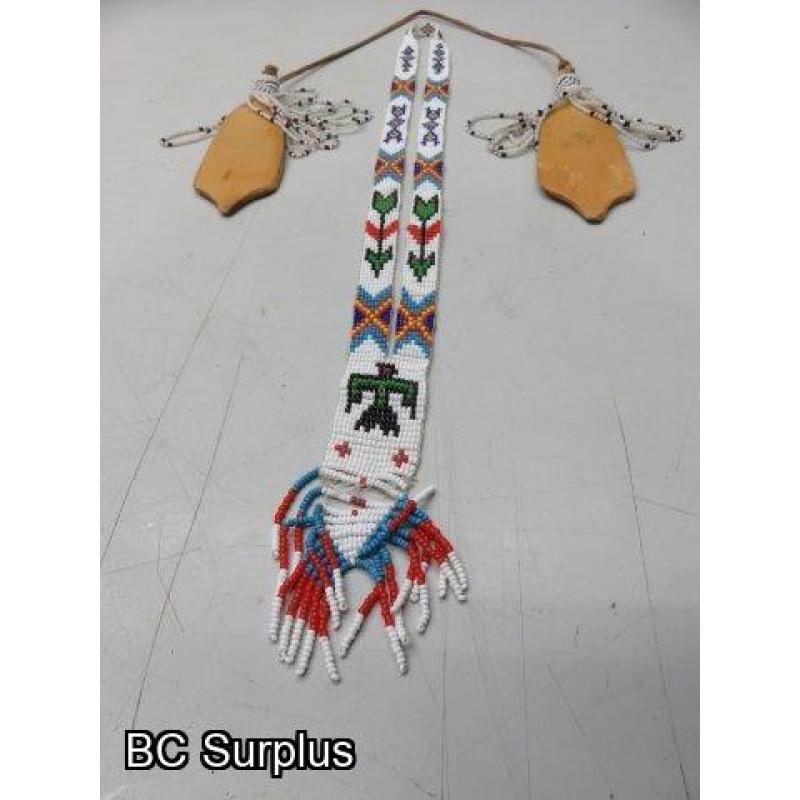 S-9: Vintage Beaded Necklaces – 2 Items