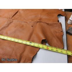 S-16: Raw Leather – 3 Pieces