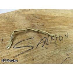 S-29: Live-Edge Salmon Carving