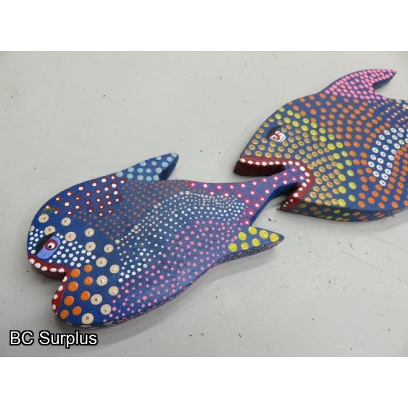 S-48: Folk Art School of Fish – Signed