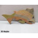 S-60: Folk Art Gold Fish – Signed & Dated