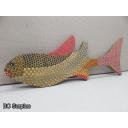 S-146: Folk Art Carved & Painted Fish