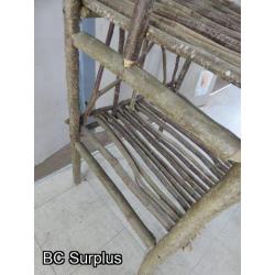 S-185: Twig Baker/BBQ Table – 4 Shelf