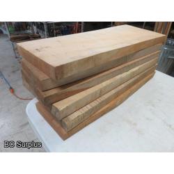 S-186: Carving & Crafting Wood Sections – Various – 6 Items