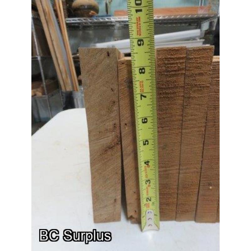 S-188: Carving & Crafting Wood Sections – Various – 6 Items
