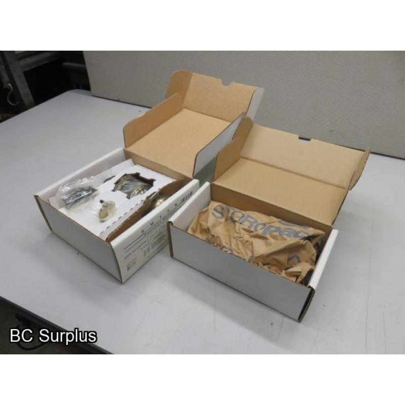 S-234: Emtek US7 Lock Set & Deadbolt – 2 Boxes