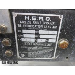 S-275: Hero 300GS Airless Paint Sprayer – Gas-Powered