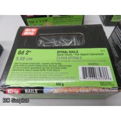 S-298: Grip Rite Hardware Packages – 10 Boxes