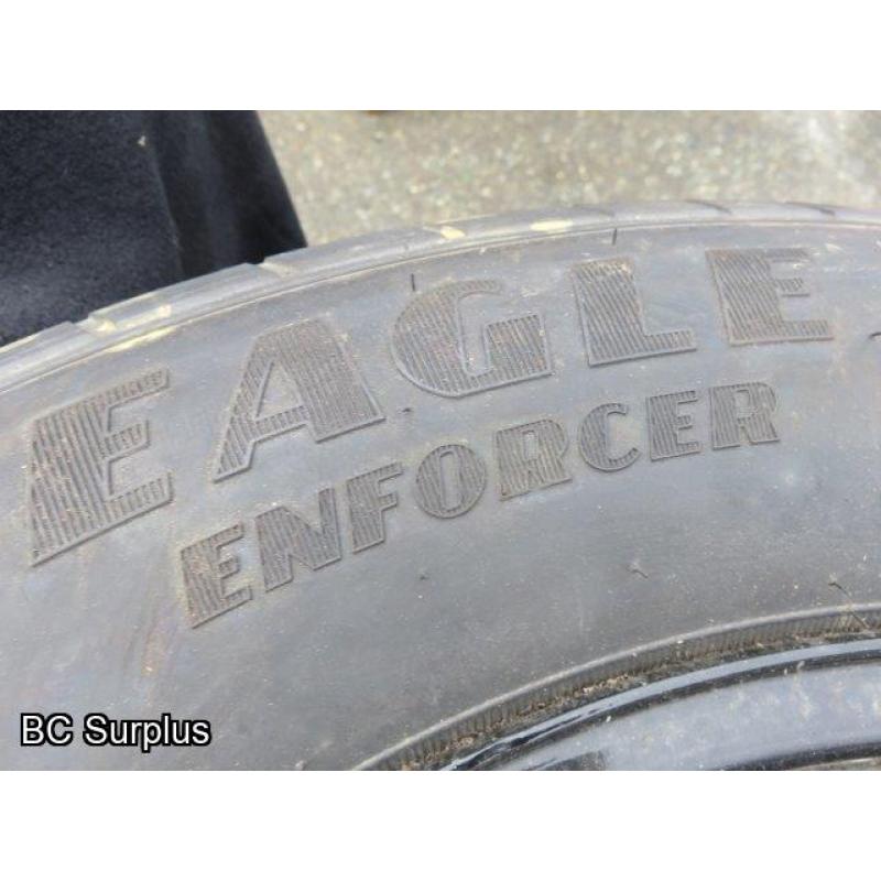 S-311: Good Year Eagle Enforcer 255/60R18 108V Tires – Set of 4