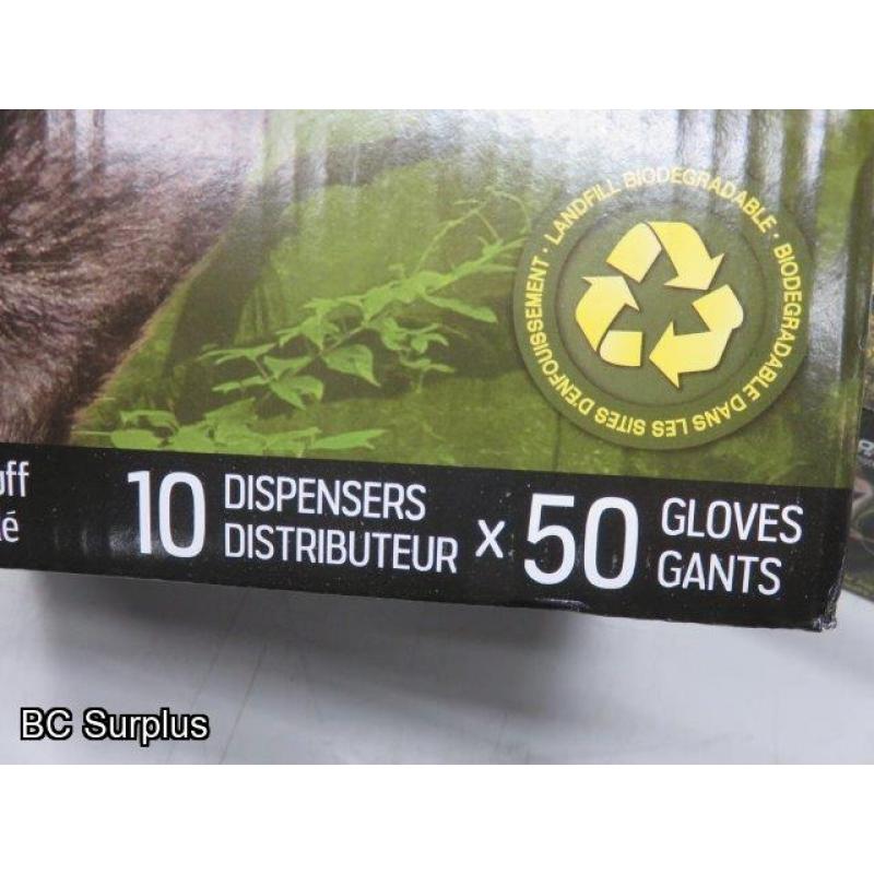 S-703: Watson Green Monkey 8 mil Disposable Nitrile Gloves – XL