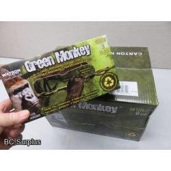 S-361: Watson Green Monkey 8 mil Disposable Nitrile Gloves – XL