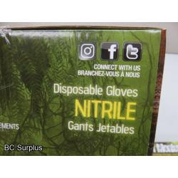 S-367: Watson Green Monkey 8 mil Disposable Nitrile Gloves – XL