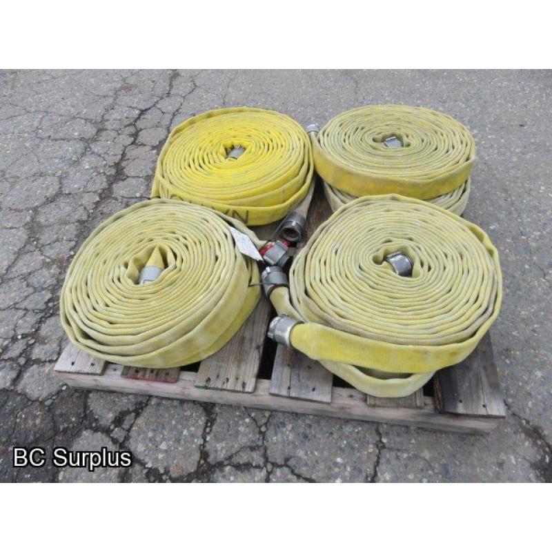 S-400: Fire Hose – 1.75 Inch – 50 Ft. Lengths – 8 Items