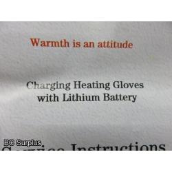 S-437: Wenjuda Electric Heated Gloves – Unused