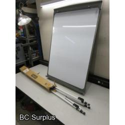 S-409: Quartet Whiteboard & Tripod Display – 2 Items