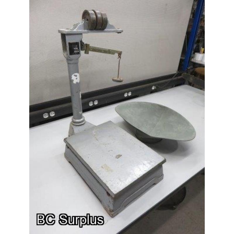 S-456: Platform Scale with accessories – 100 Pound