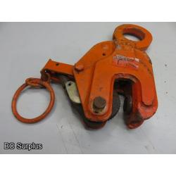 S-459: Plate Lifting Clamp – 1 Ton