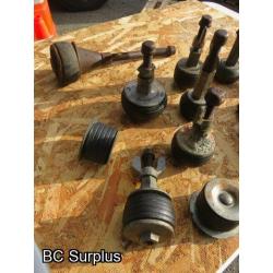 S-547: Expandable Pipe Plugs – Various Sizes – 1 Lot