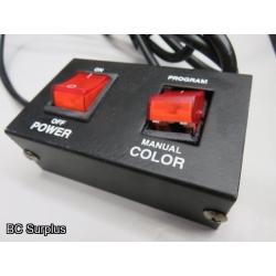 S-483: Colour Changing Projector Light – H-75 – Unboxed