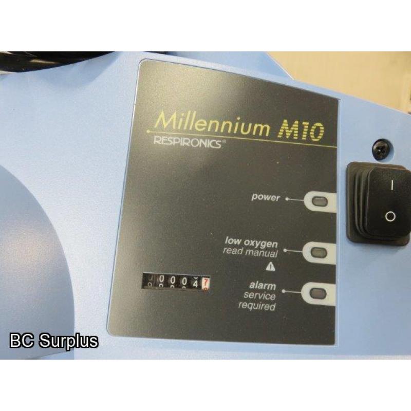 S-578: Philips Respironics  Millennium M10 Oxygen Generator