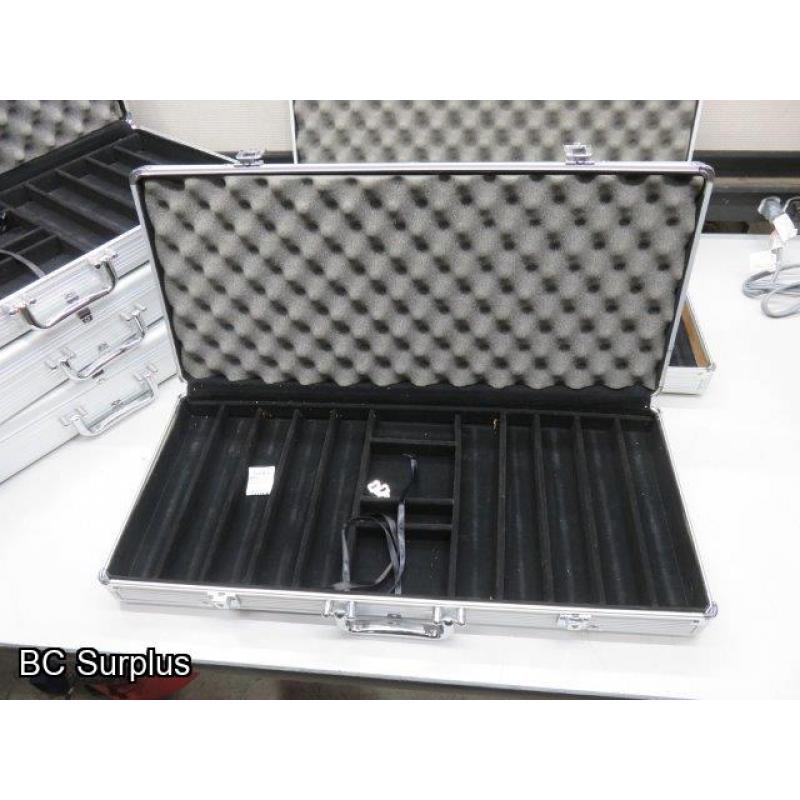 S-581: Aluminum Locking Travel Cases – 5 Items