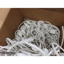 S-604: Power and Patch Cords for Rope Lights – 1 Case