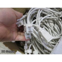 S-607: Power Cords for Rope Lights – 15 Cases – 1 Pallet