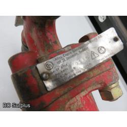 S-611: Atlas Copco Pneumatic Breaker – Red – with Hose