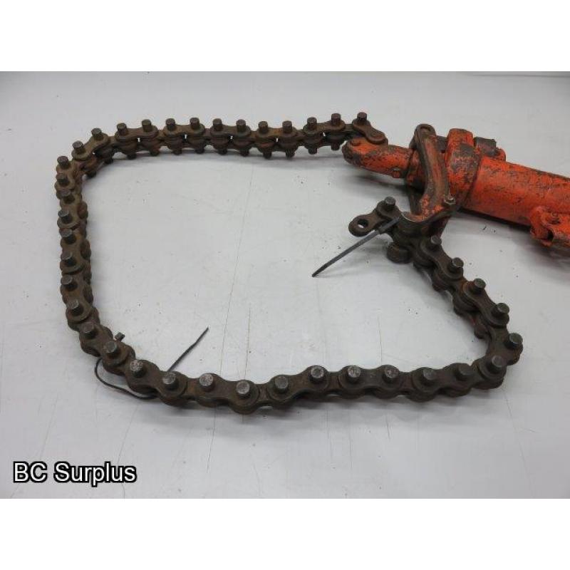 S-616: Hydraulic Pipe Clamp – Orange