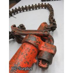 S-617: Hydraulic Pipe Clamp – Orange