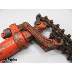 S-616: Hydraulic Pipe Clamp – Orange