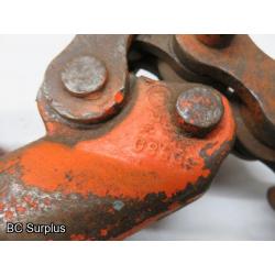 S-617: Hydraulic Pipe Clamp – Orange