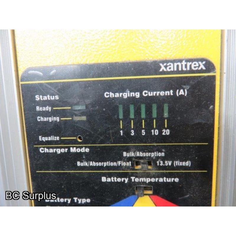 S-622: Xantrex 20AMP Multi-Stage Battery Charger