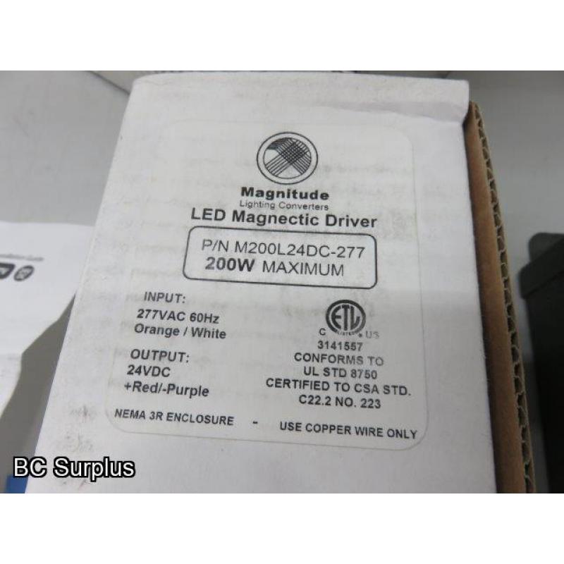 S-596: Magnitude Voltage Transformers – Unused – 6 Items