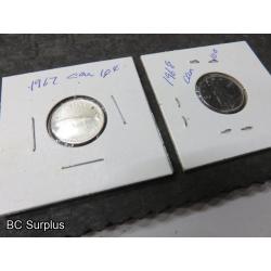 S-658: Canadian Dime Collection – Some Silver? - 1 Lot