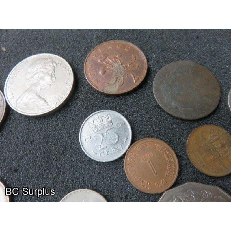 S-659: Foreign Coin Collection – Various – 1 Lot