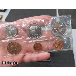 S-661: Aisle of Man 1971 Coin Proof Set