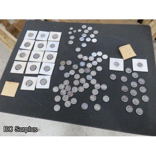 S-651: Canadian Nickel Collection – Some Silver? - 1 Lot