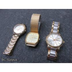 S-685: Cardinal; Callaway; Klein Watches – 3 Items
