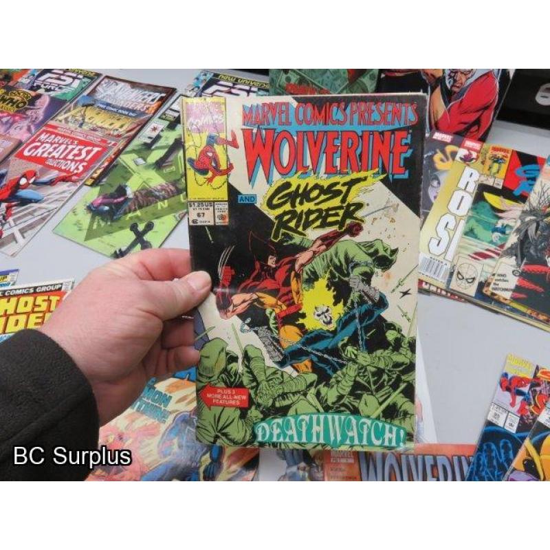 S-692: Vintage & Collectible Comics – 1977 and Newer – 58 Items