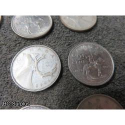 S-655: Canadian Quarter Collection – Some Silver? - 1 Lot