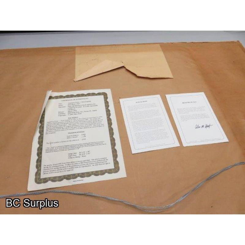 S-734: Limited Edition Print with Paperwork – 1520/1950