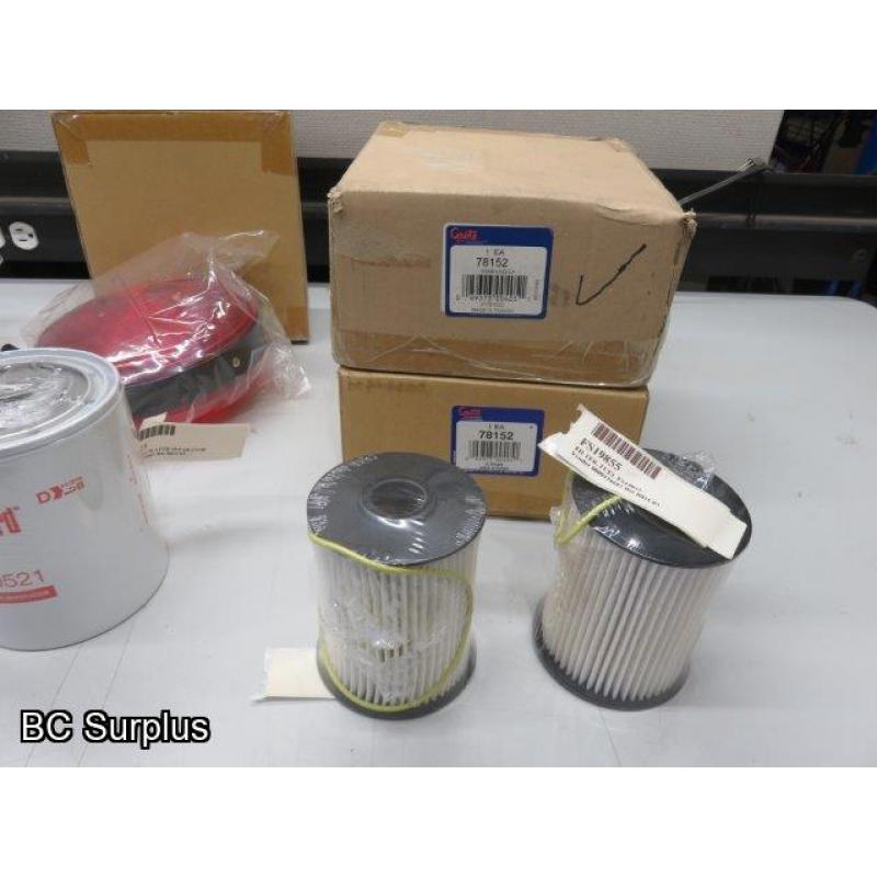 S-745: Grote Light; Fuel and Water Filters – 1 Lot