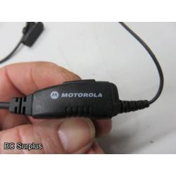 S-724: Motorola 1083 & 1043 Two Way Radios – 2 Items