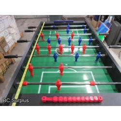 S-721: Quebec Billard Foosball Table (Soccer Table)